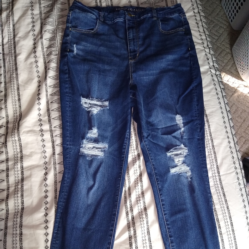 American eagle curvy super high rise jegging